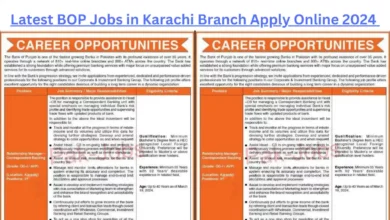 Latest Jobs in Karachi