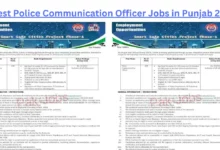 Latest Police Jobs in Punjab