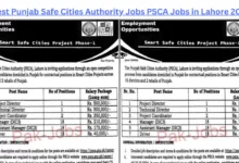 PSCA Jobs in Lahore