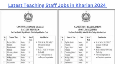 Latest Jobs in Kharian 2024